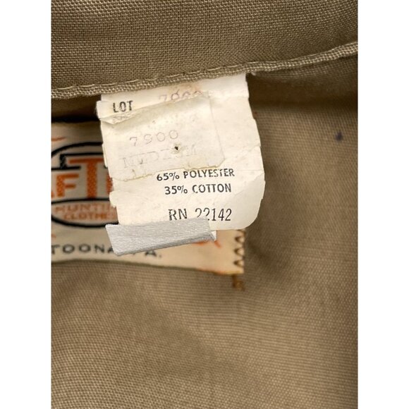 VTG SafTBak Bird Duck Waterfowl Hunting Jacket M & Pants 36x30 Coat Canvas READ - Picture 8 of 16